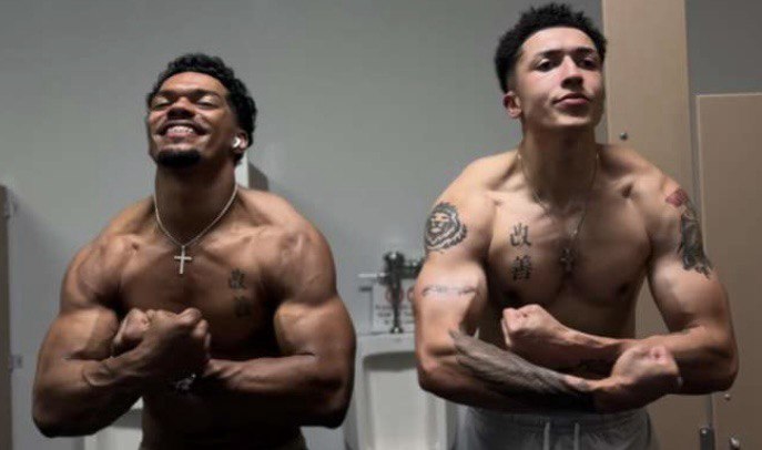 Miguelly and Joey — coach and client side by side